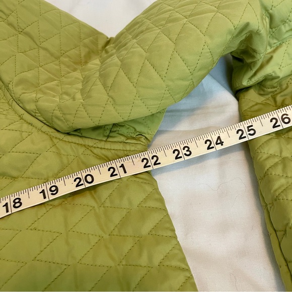 Sigrid Olsen Quilted Jacket Women’s Size L - Spring Colors Sweet Pea & Sky Blue - Picture 10 of 12